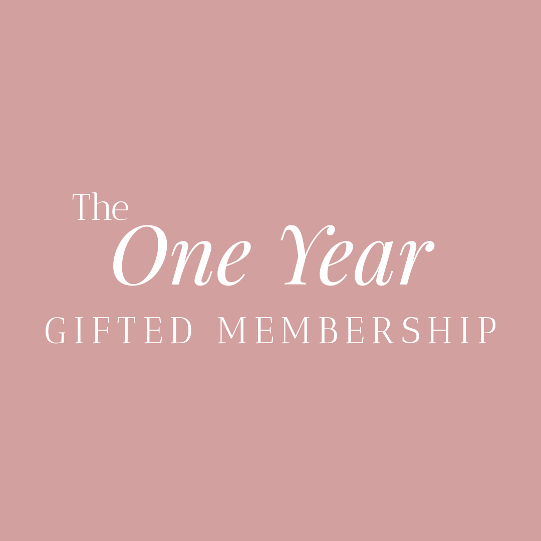 One Year Gifted Membership