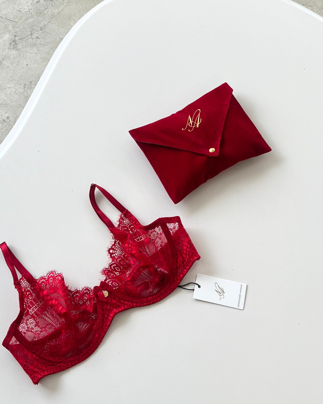 The Red Velvet Pouch