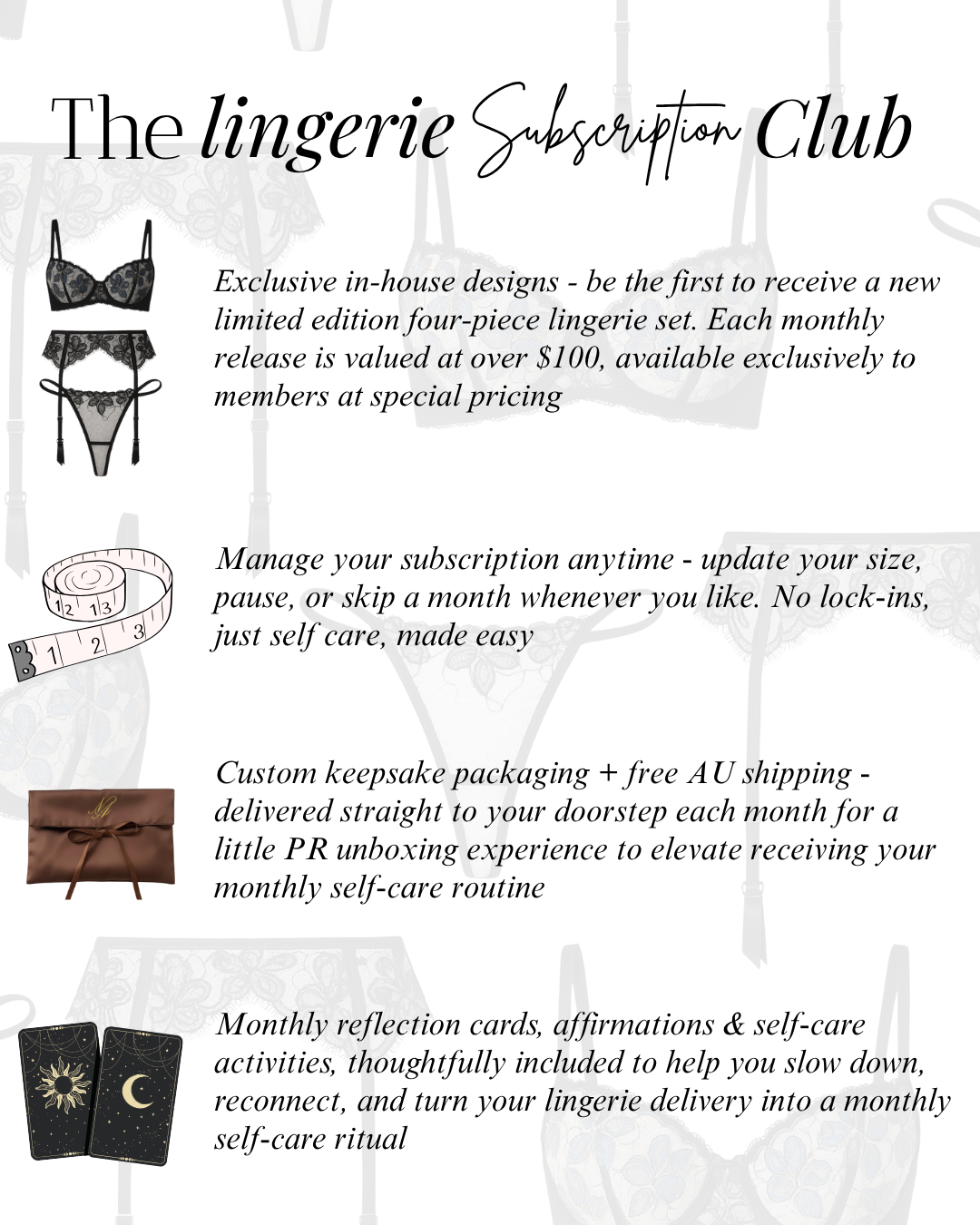 The Lingerie Subscription Club