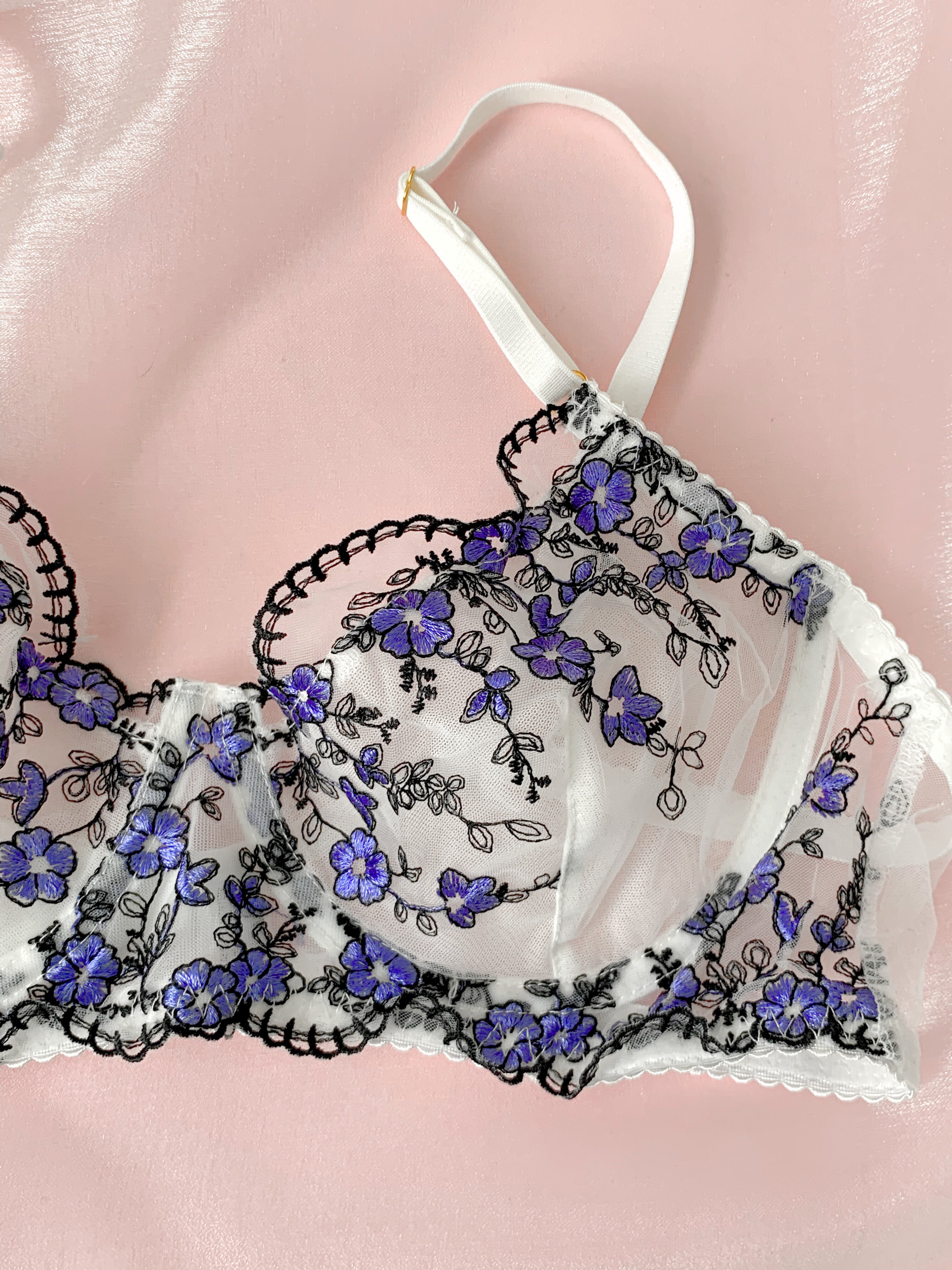 Xanthe Floral Lace Set