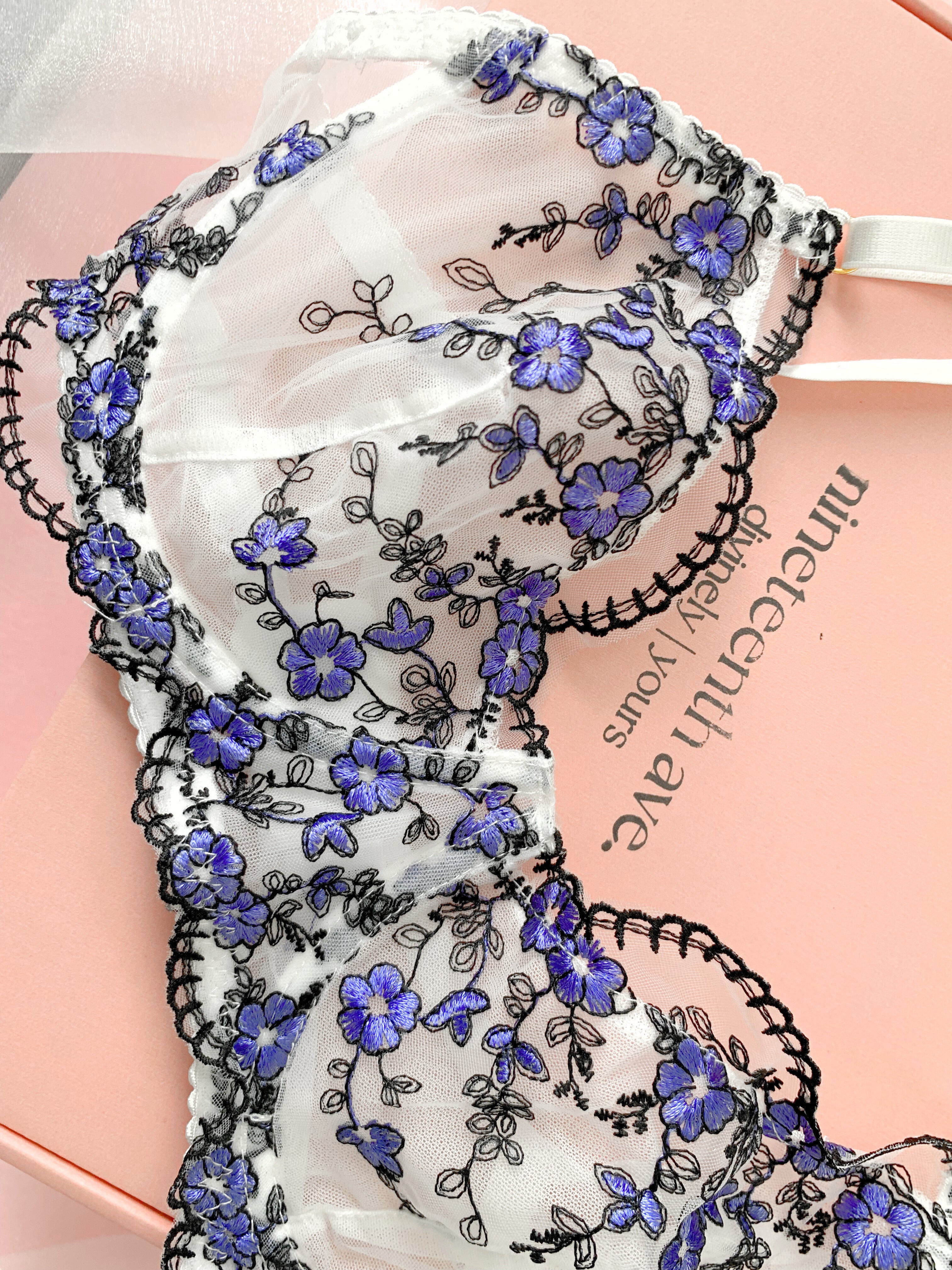 Xanthe Floral Lace Set